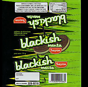 Envoltura - Galletas Blackish, Sayon