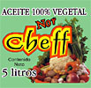 Label - Cheff's Vegetable Oil